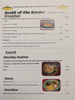 Jessie’s Diner menu 4